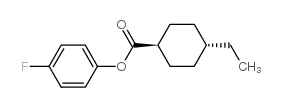 反式-4-乙基-环己烷羧酸 4-氟-苯酯