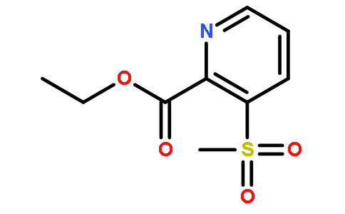 3-(甲基磺酰基)吡啶-2-羧酸