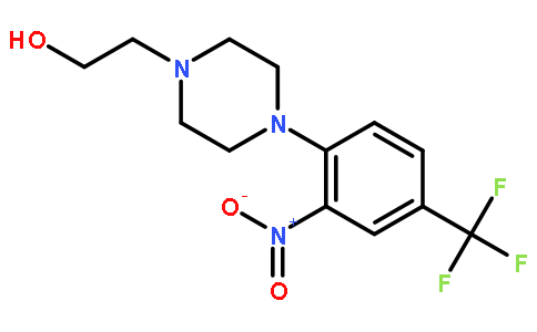 2-[4-[2-硝基-4-(三氟甲基)苯基]哌嗪]-1-乙醇