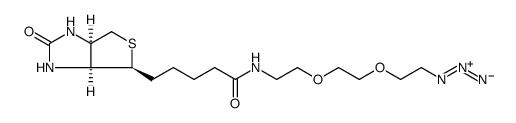 1H-Thieno[3,4-d]imidazole-4-pentanamide, N-[2-[2-(2-azidoethoxy)ethoxy]ethyl]hexahydro-2-oxo-, (3aS,4S,6aR)