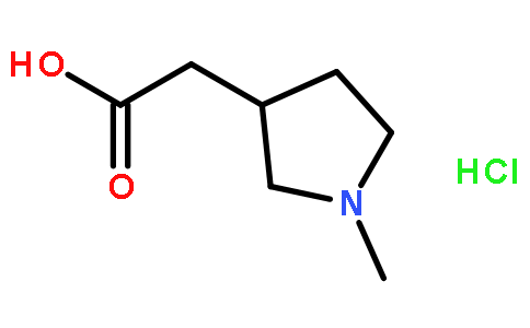 1-甲基吡咯烷-3-乙酸盐酸盐