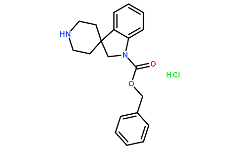 螺[吲哚啉-3,4’-哌啶]-1-羧酸苄酯盐酸盐