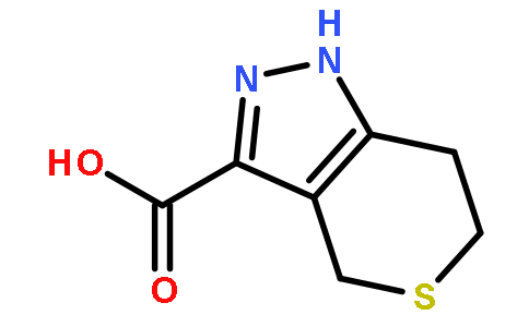 1,4,6,7-四氢-硫代吡喃o[4,3-c]吡唑-3-羧酸