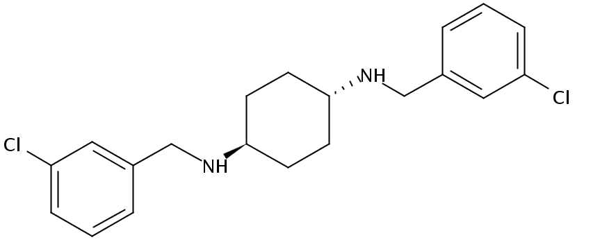 (1r,4r)-N1,N4-Bis(3-chlorobenzyl)cyclohexane-1,4-diamine