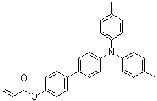 2-丙烯酸 4'-[二(4-甲基苯基)氨基]联苯-4-基酯