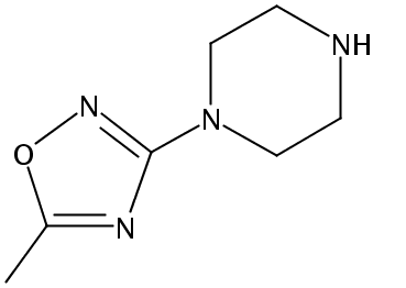 1-(5-methyl-1,2,4-oxadiazol-3-yl)Piperazine