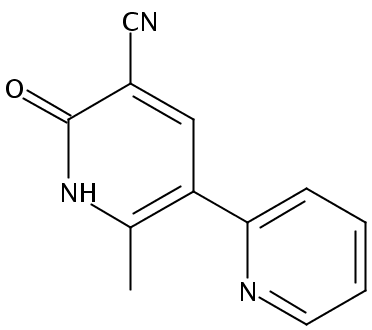 2'-Methyl-6'-oxo-1',6'-dihydro-[2,3'-bipyridine]-5'-carbonitrile