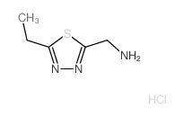 (5-ethyl-1,3,4-thiadiazol-2-yl)methanamine,hydrochloride