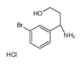 (3R)-3-amino-3-(3-bromophenyl)propan-1-ol