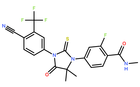 N-[3-氟-4-[(甲基氨基)羰基]苯基]-2-甲基丙氨酸乙酯