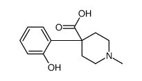 4-(2-hydroxyphenyl)-1-methylpiperidine-4-carboxylic acid