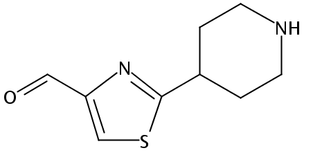 2-(哌啶-4-基)噻唑-4-甲醛