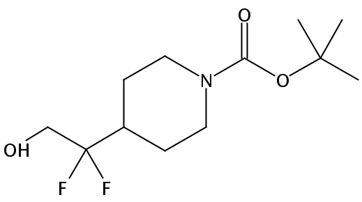 tert-Butyl 4-(1,1-difluoro-2-hydroxyethyl)piperidine-1-carboxylate