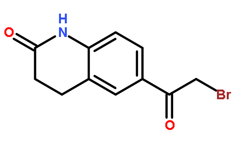 6-(2-溴代-乙酰基)-3,4-二氢-1H-喹啉-2-酮
