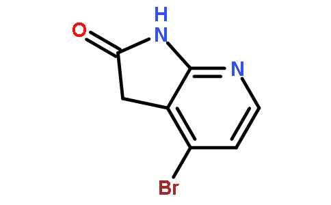 4-溴-1,3-二氢-2H-吡咯并[2,3-b]吡啶-2-酮