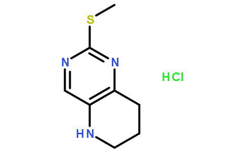 2-(甲基硫代)-5,6,7,8-四氢吡啶并[3,2-d]嘧啶盐酸盐