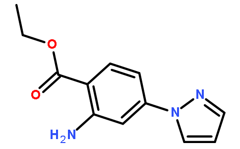 2-氨基-4-(1-吡唑基)苯甲酸乙酯