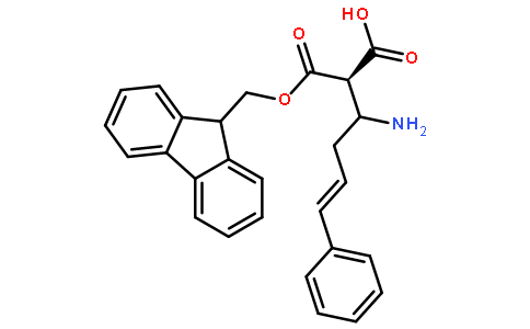 (3R)-3-[[(9H-芴-9-甲氧基)羰基]氨基]-6-苯基-5-己酸