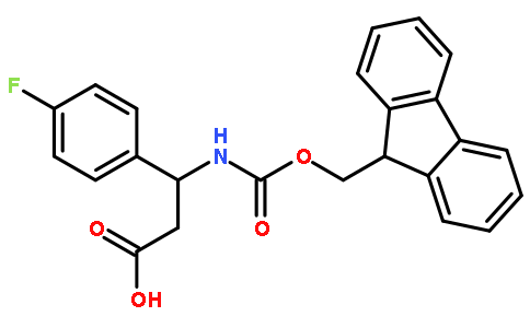 (R)-3-(4-氟苯基)-3-(Fmoc-氨基)丙酸