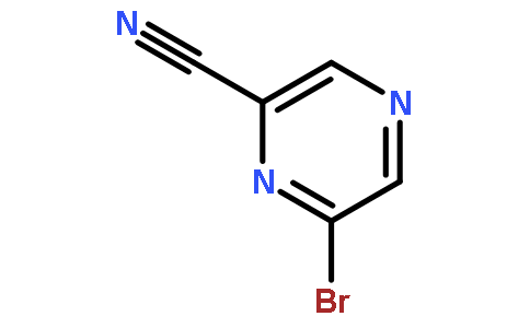 2-溴-6-氰基吡嗪