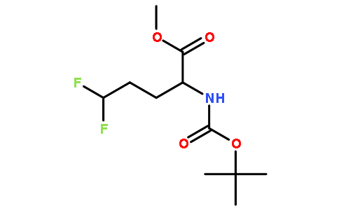 N-BOC-2-氨基-5,5-二氟戊酸甲酯