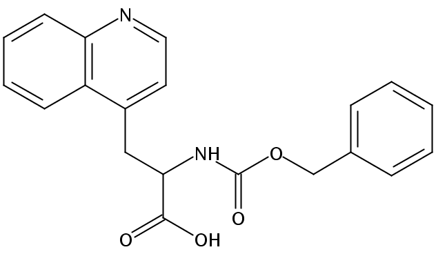 2-(苄氧基羰基)-3-(喹啉-4-基)丙酸