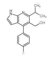 4-(4-氟苯基)-6-(1-甲基乙基)-1H-吡咯并[2,3-B]吡啶-5-甲醇