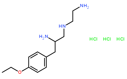 (S)-N1-(2-氨基乙基)-3-(4-乙氧基苯基)丙烷-1,2-二胺.3盐酸盐