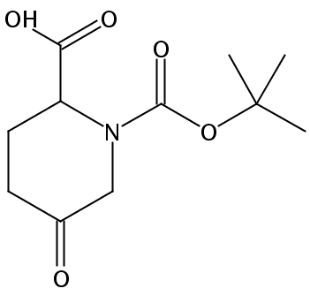 1-(tert-butoxycarbonyl)-5-oxopiperidine-2-carboxylic acid
