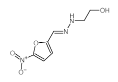 2-[(2E)-2-[(5-nitrofuran-2-yl)methylidene]hydrazinyl]ethanol