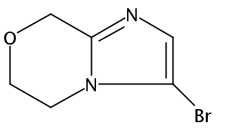 3-bromo-5,6-dihydro-8H-imidazo[2,1-c][1.4]oxazine