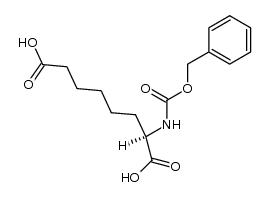 N-Carbobenzoxy-D-α-aminosuberinsaeure