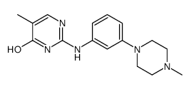 5-甲基-2-((3-(4-甲基哌嗪-1-基)苯基)氨基)嘧啶-4(3h)-酮