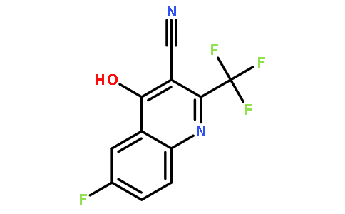 6-氟-4-羟基-2-三氟甲基喹啉-3-氰基