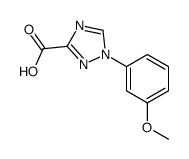 1-(3-methoxyphenyl)-1,2,4-triazole-3-carboxylic acid
