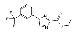 ethyl 1-[3-(trifluoromethyl)phenyl]-1,2,4-triazole-3-carboxylate