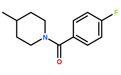 (4-Fluorophenyl)(4-methyl-1-piperidinyl)methanone