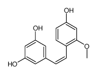 5-[2-(4-hydroxy-2-methoxyphenyl)ethenyl]benzene-1,3-diol