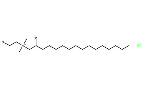 N,N-二甲基-N-(2-羟基乙基)2-羟基十六烷基氯化铵