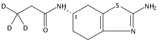 (-)-2-Amino-6-propionamido-d3-tetrahydrobenzothiazole