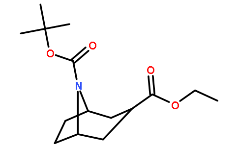 8-Aza-bicyclo[3.2.1]octane-3,8-dicarboxylic acid 8-tert-butyl ester 3-ethyl ester