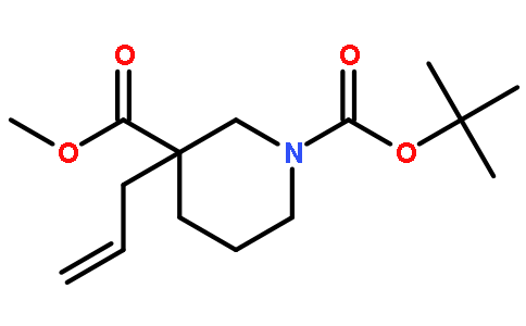 1-Boc-3-烯丙基哌啶-3-羧酸甲酯