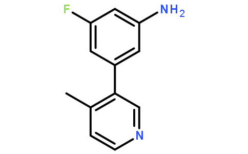 3-氟-5-(4-甲基吡啶-3-基)苯胺
