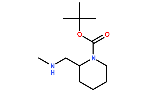 2-((甲基氨基)甲基)哌啶-1-羧酸叔丁酯