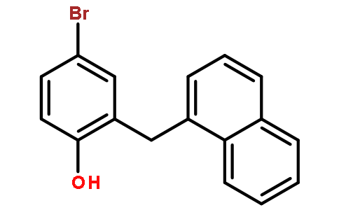 4-溴-2-(萘-1-甲基)苯酚