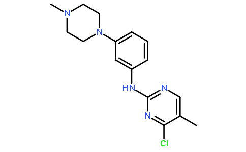 4-氯-5-甲基-n-(3-(4-甲基哌嗪-1-基)苯基)嘧啶-2-胺