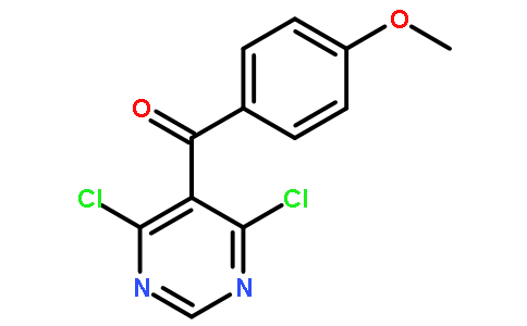 (4,6-二氯嘧啶-5-基)(4-甲氧基苯基)甲酮