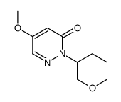 5-methoxy-2-(oxan-3-yl)pyridazin-3-one