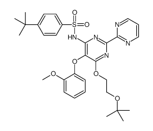 N-[6-2(1,1-二甲氧)乙氧]-5-(2-甲氧苯氧基)[2,2’-二嘧啶]-4-基]-4-(1,1-二甲基乙基)苯磺酰胺