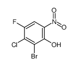 2-bromo-3-chloro-4-fluoro-6-nitrophenol